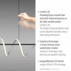 LED-Pendelleuchte Emanda