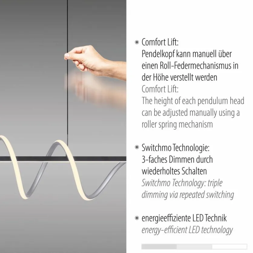 LED-Pendelleuchte Emanda