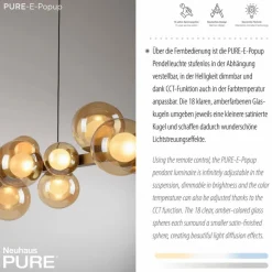 LED-Pendelleuchte E-Popup