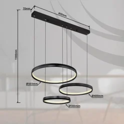 LED-Pendelleuchte Halli