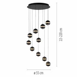 LED-Pendelleuchte Lini