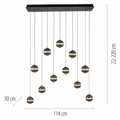 LED-Pendelleuchte Lini