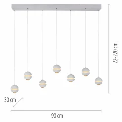 LED-Pendelleuchte Lini