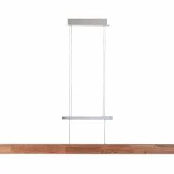 LED-Pendelleuchte Metall, Nickel