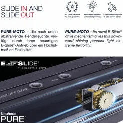 LED-Pendelleuchte Pure Moto