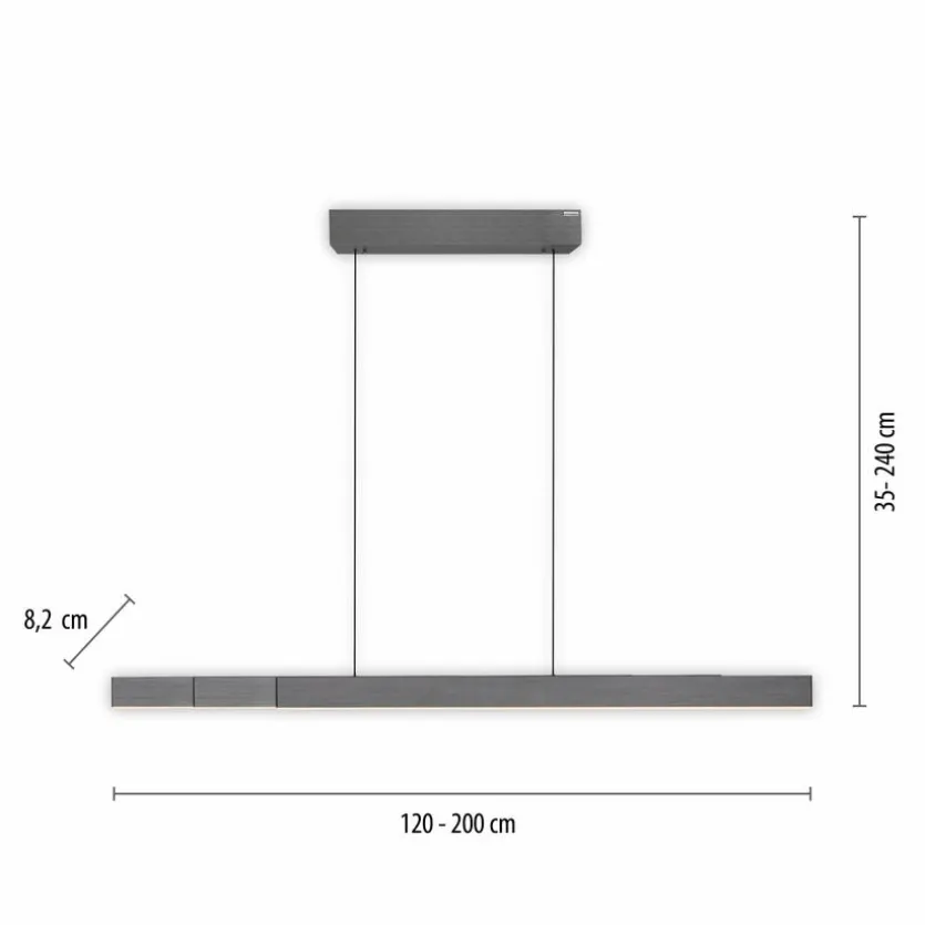 LED-Pendelleuchte Pure-Moto-Rise
