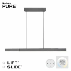 LED-Pendelleuchte Pure-Moto-Rise