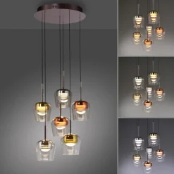 LED-Pendelleuchte Q-Kon