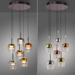 LED-Pendelleuchte Q-Kon