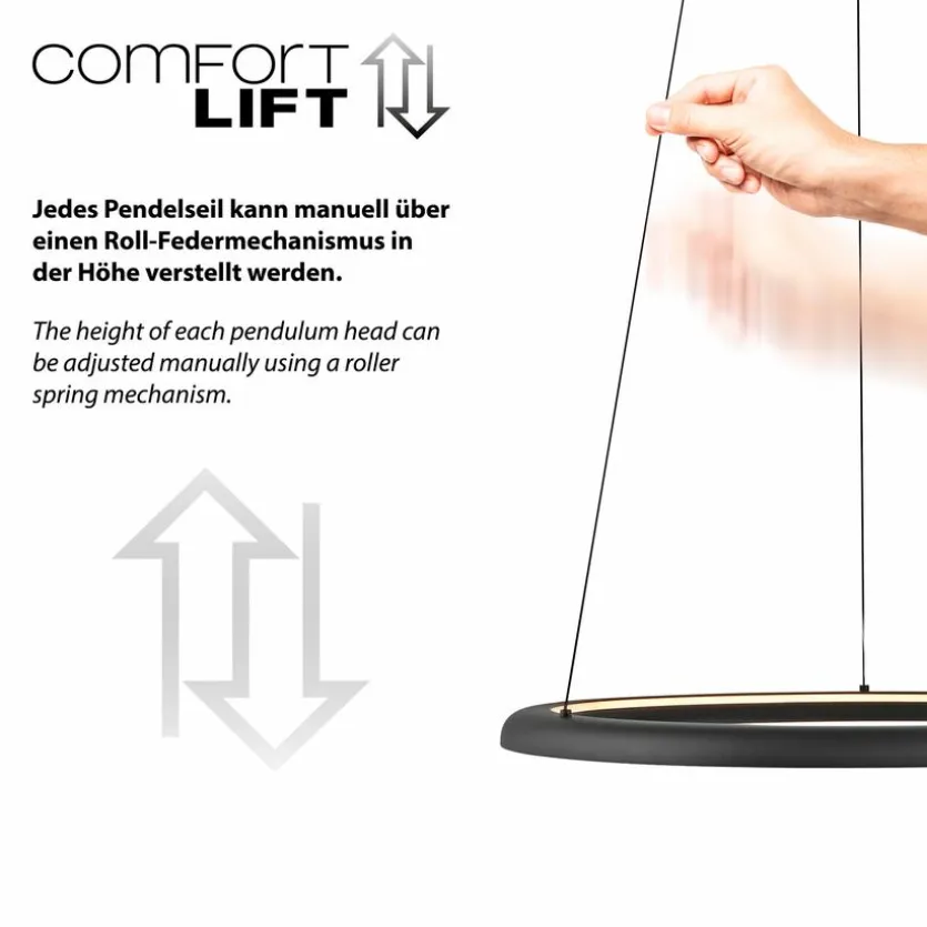 LED-Pendelleuchte Quillo