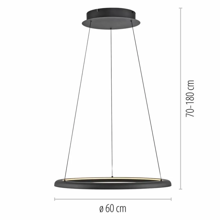 LED-Pendelleuchte Quillo
