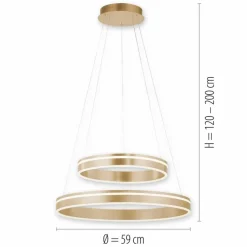 LED-Pendelleuchte Q-Vito