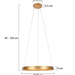 LED-Pendelleuchte Ringlux