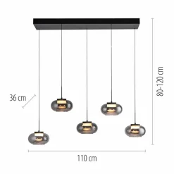LED-Pendelleuchte Sia