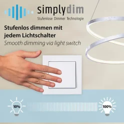 LED-Pendelleuchte Titus