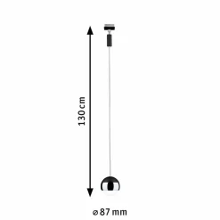 LED-Pendelleuchte URail Caspule II