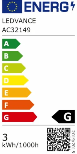 LED-Röhrenform E14/1,3 Watt/Energie G