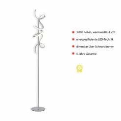 LED-Stehlampe Curls