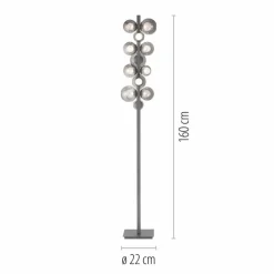 LED-Stehlampe Popup