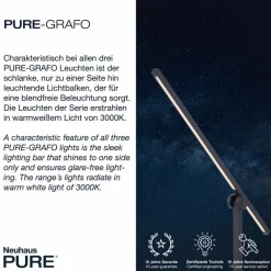 LED-Stehlampe Pure Grafo