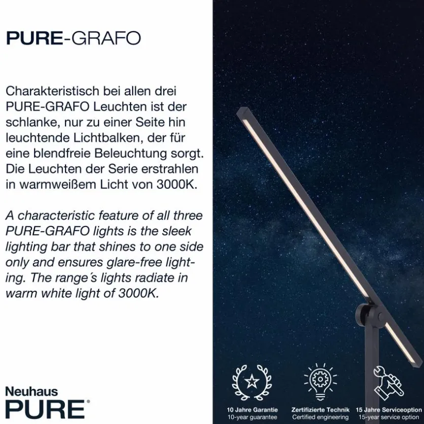 LED-Stehlampe Pure Grafo