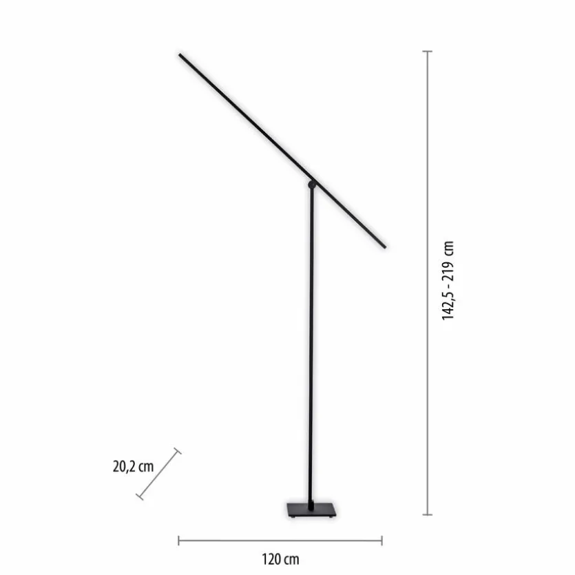 LED-Stehlampe Pure Grafo