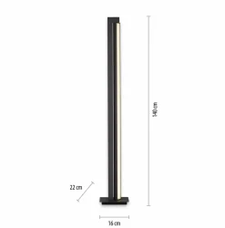 LED-Stehlampe Pure Lines