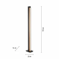 LED-Stehlampe Pure Lines