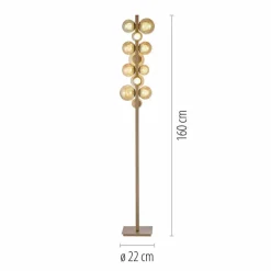LED-Stehlampe Pure Popup