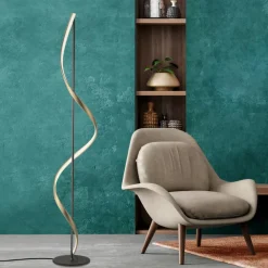 LED-Stehlampe Q-Swing