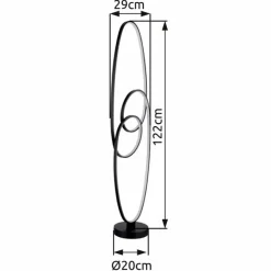 LED-Stehlampe Spira