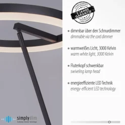 LED-Stehlampe Titus