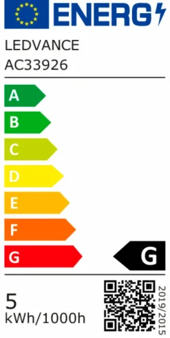 LED-Strahlerform GU10/4,9 Watt/Energie G