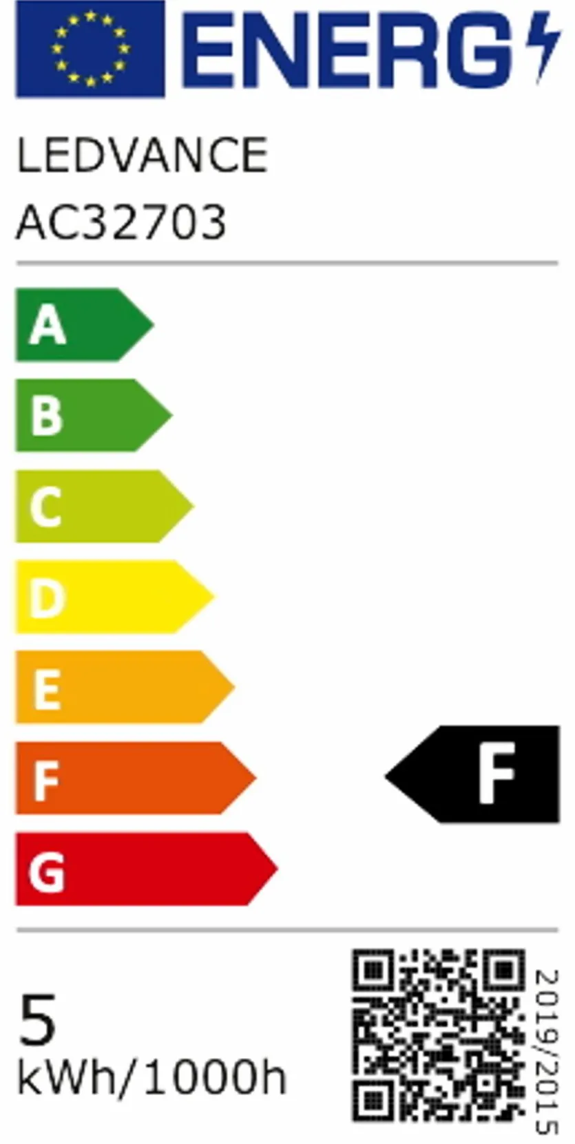 LED-Strahlerform GU10/4,3 Watt/Energie F