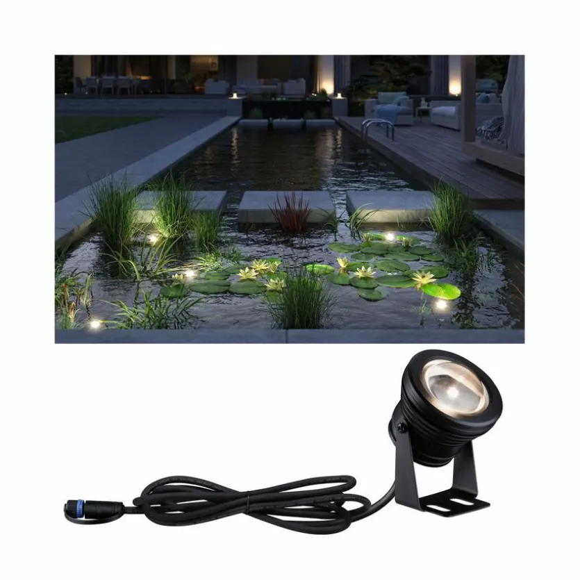LED-Teichleuchte Plug&Shine