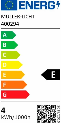 LED-Tropfen E14/4 Watt/Energie E