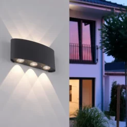 LED-Wandleuchte Carlo