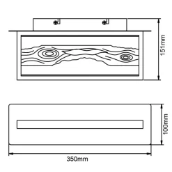 LED-Wandleuchte Chaumont