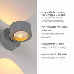 LED-Wandleuchte Chia