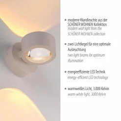 LED-Wandleuchte Chia
