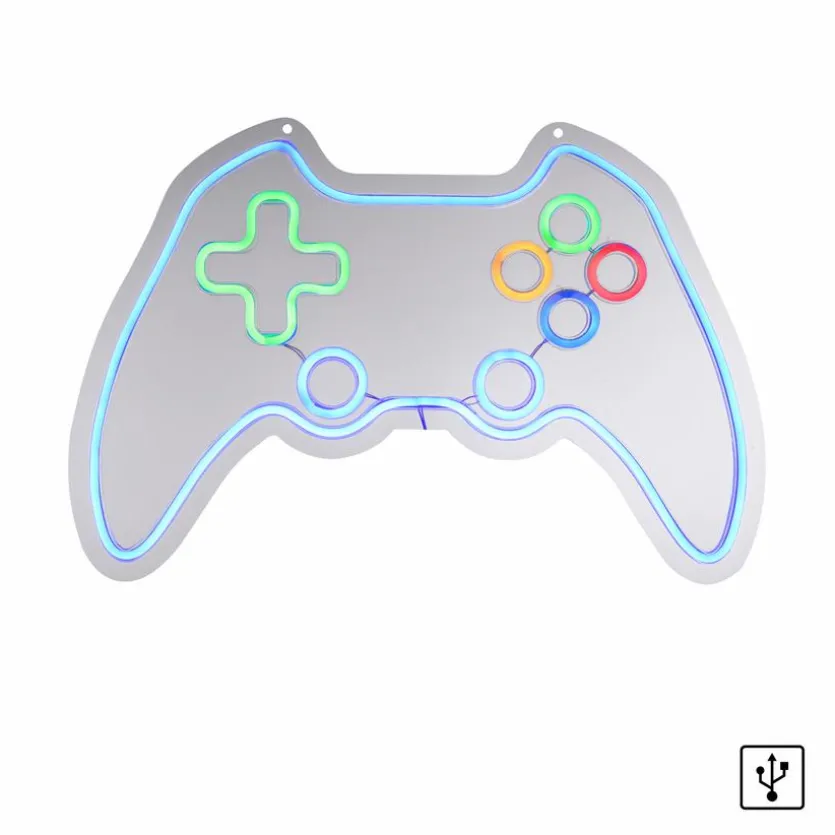 LED-Wandleuchte Gamer