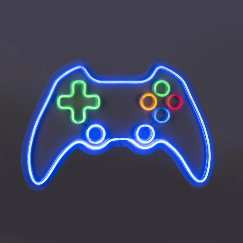 LED-Wandleuchte Gamer