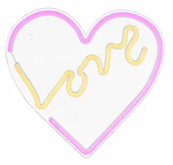LED-Wandleuchte Love