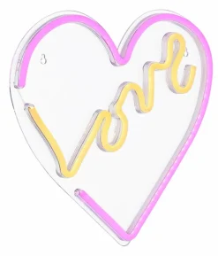 LED-Wandleuchte Love