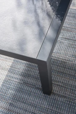 Loungemöbel Set Deluxe Alu 5 tlg. blau