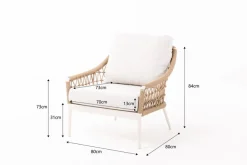 Loungemöbel Set Mykonos 4-tlg.