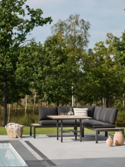 Loungemöbel Set Elora 3 tlg.