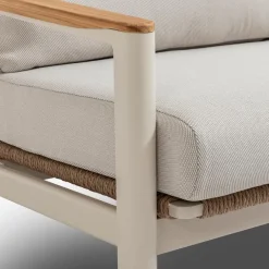 Loungesessel Gestell aus Aluminium in