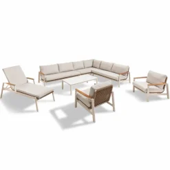 Loungesessel Gestell aus Aluminium in