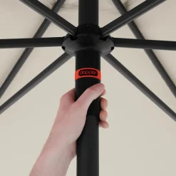 Marktschirm Push Up Ø 300 cm